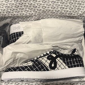 John Geiger Tweed Sneakers- Never Worn